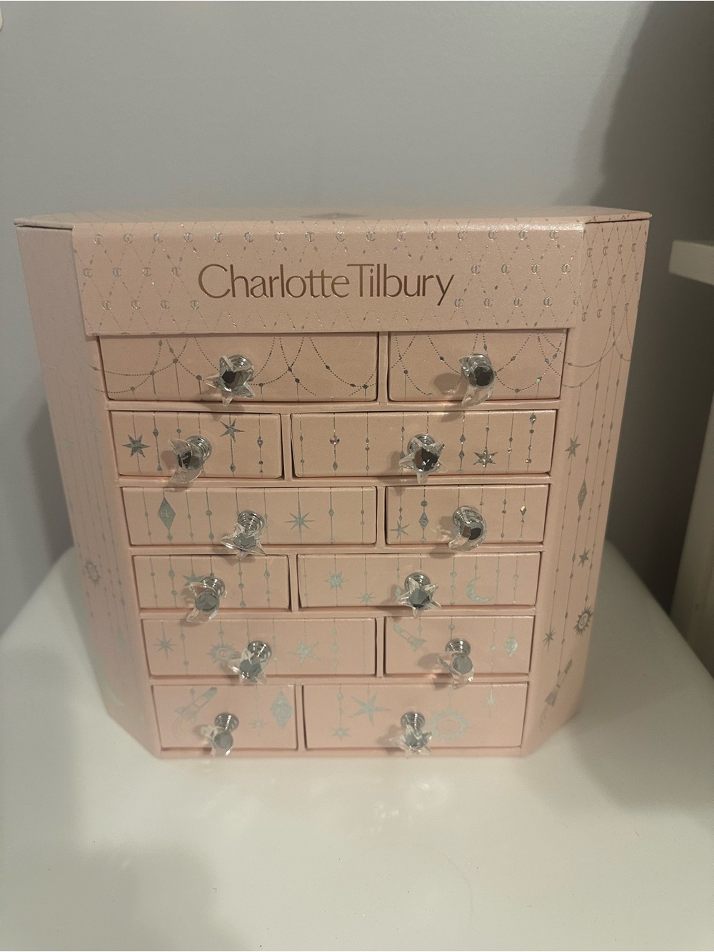 Charlotte Tillbury 
Advent calendar box (empty)